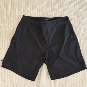 The North Face Men's Charcoal Flat Front Shorts